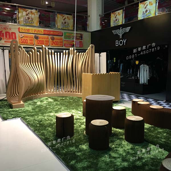 乌鲁木齐商场商业美陈设计安装